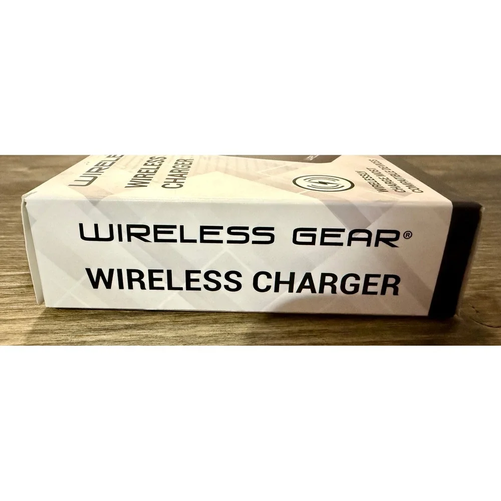 Wireless Gear Wireless Charger Universal Black NEW BL2185 Qi Charging Pad
